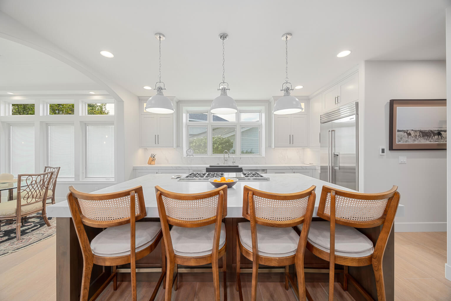 Harris Row - Modern dining room